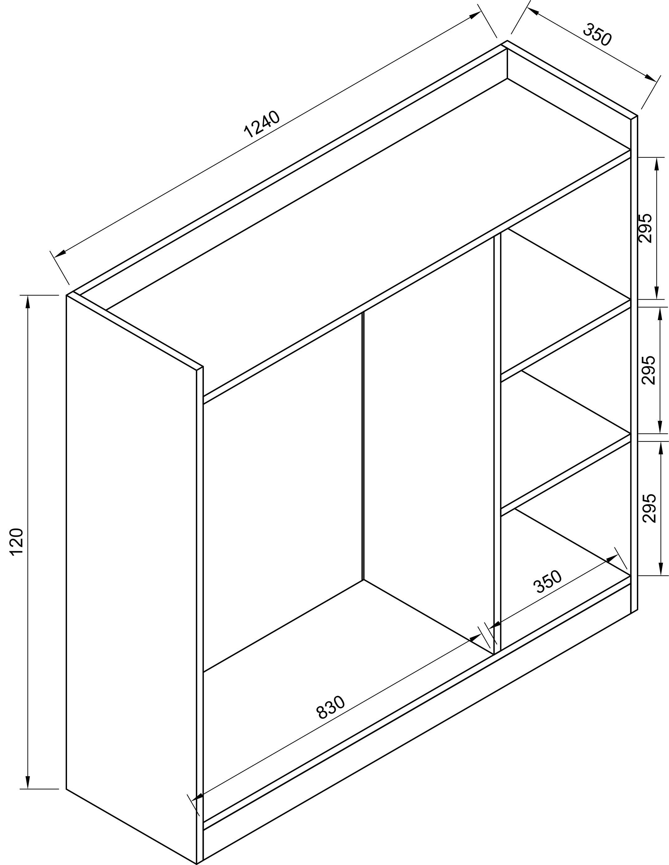 VCM Holz offener Kleiderschrank begehbarer Kleiderregal Schrank Kleiderstange Palosa  