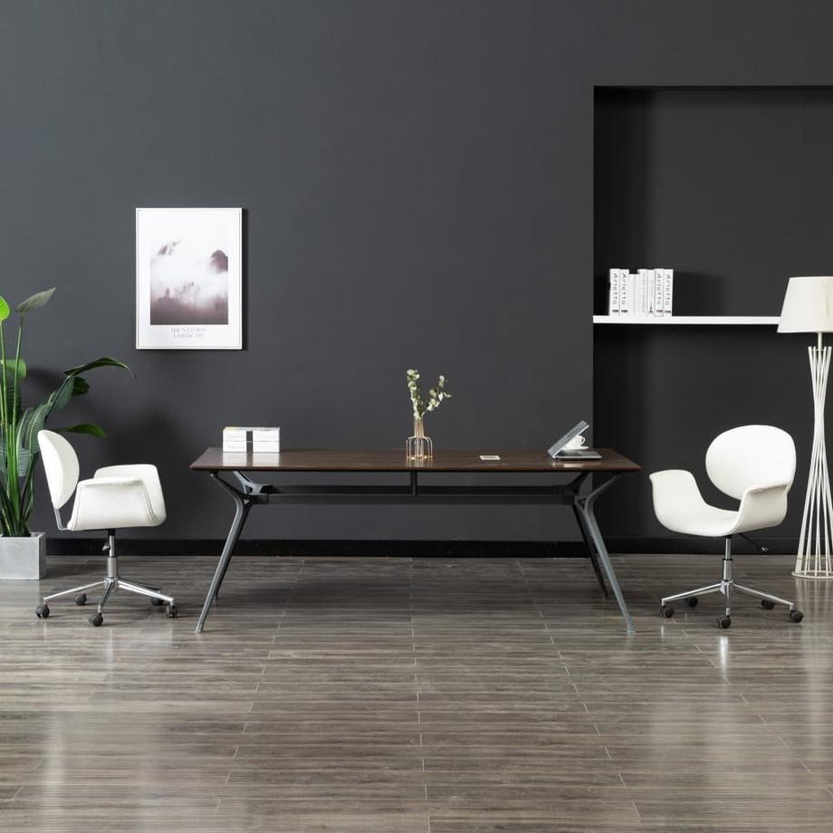 VidaXL Chaise de salle à manger cuir artificiel  