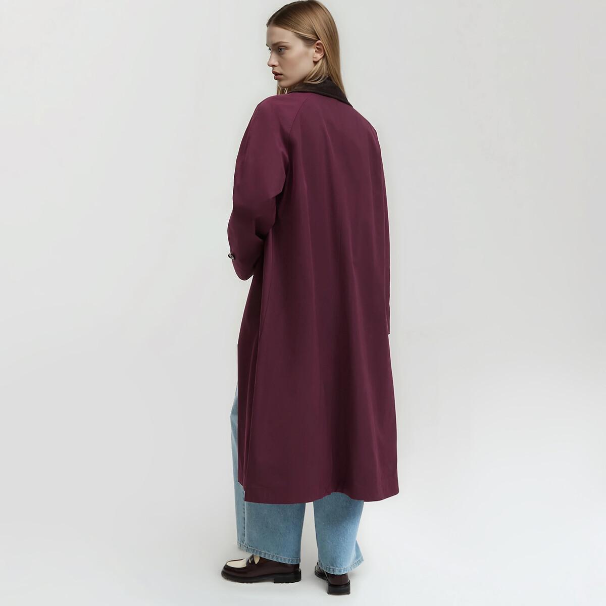 La Redoute Collections Langer Trenchcoat Knopfverschluss  