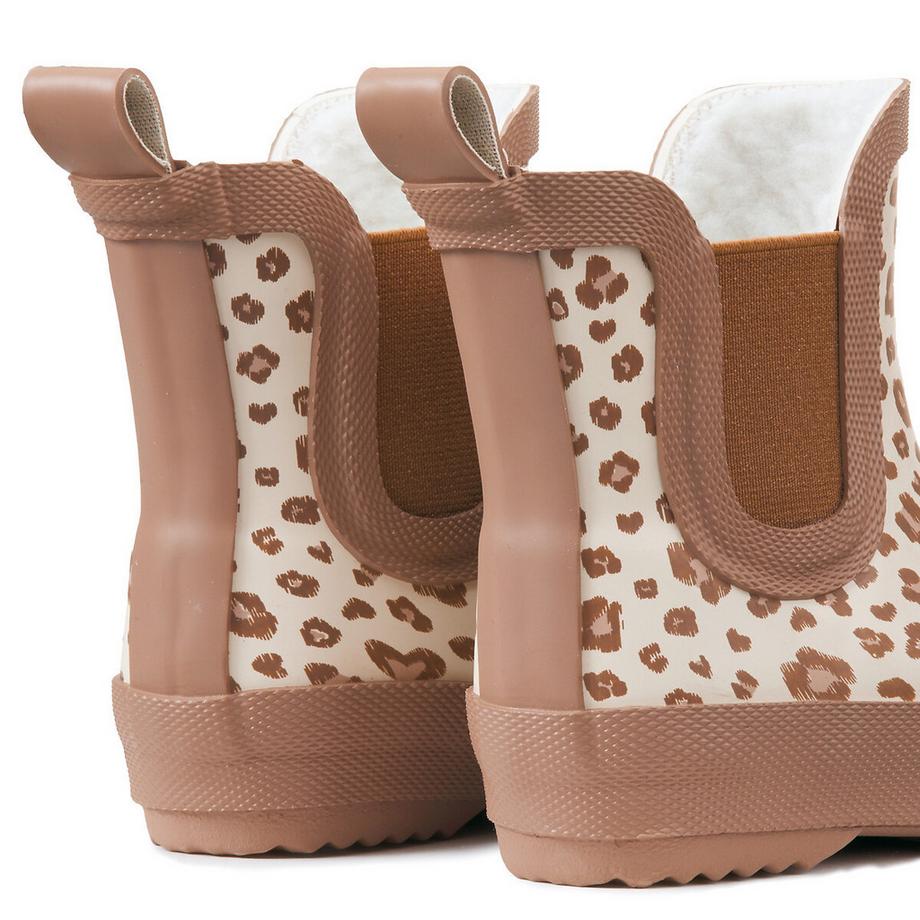 La Redoute Collections Stivali di gomma con stampa leopardata  