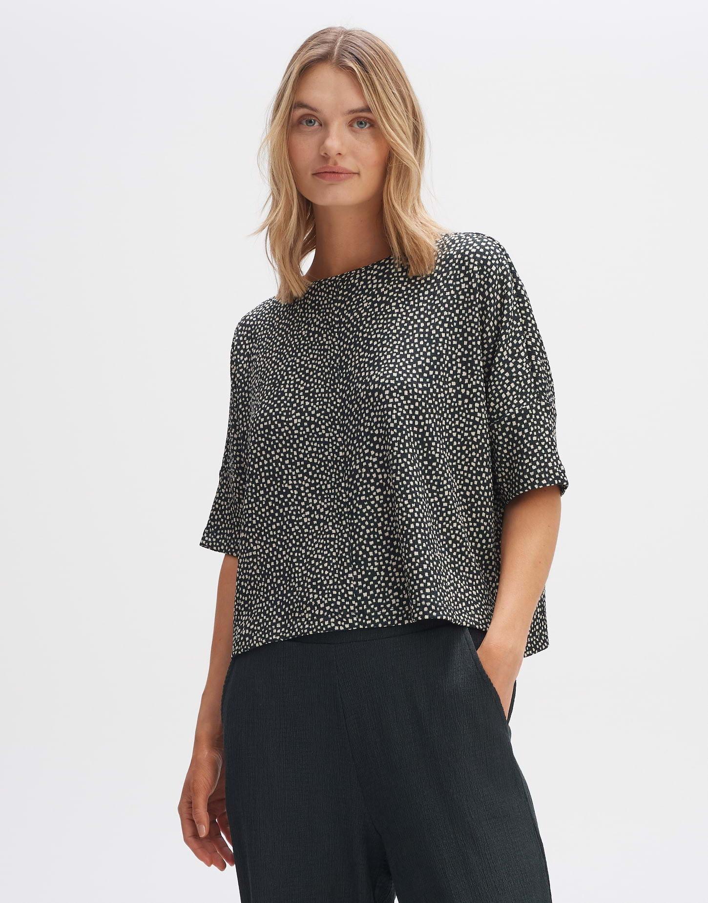 OPUS  Boxy Shirt Suliki spot Boxy Silhouette 