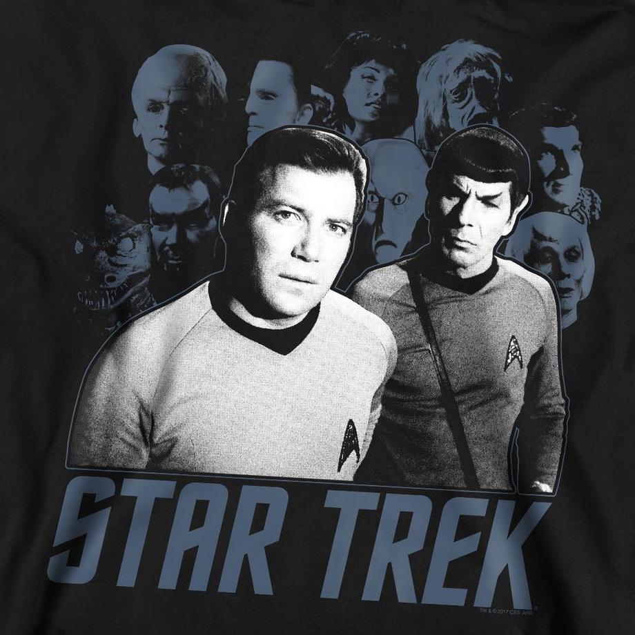 Star Trek Kirk Spock & Company Sweatshirt  