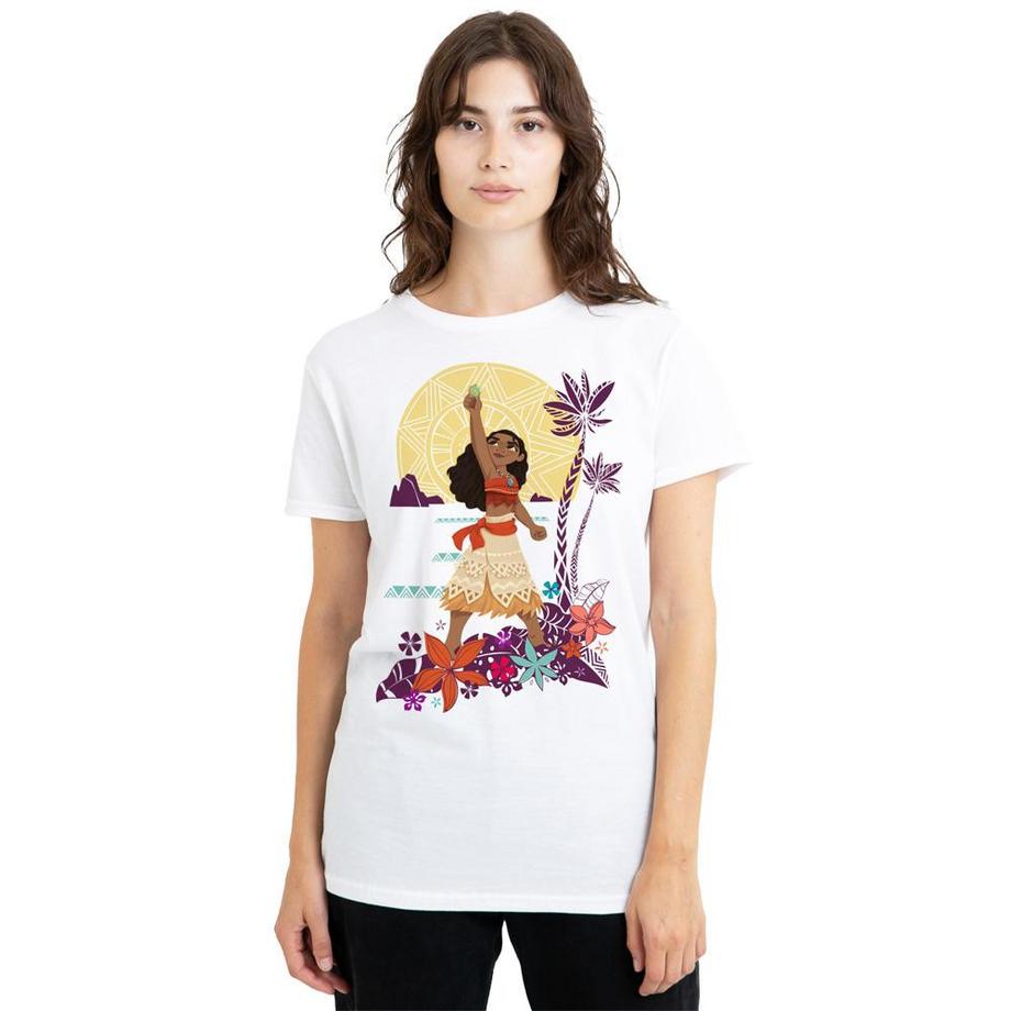 Disney  Tshirt motiftyle cœur et coucher de soleil 