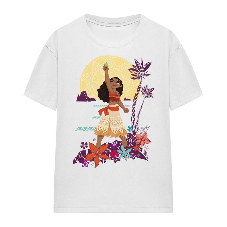Tshirt motiftyle cœur et coucher de soleil