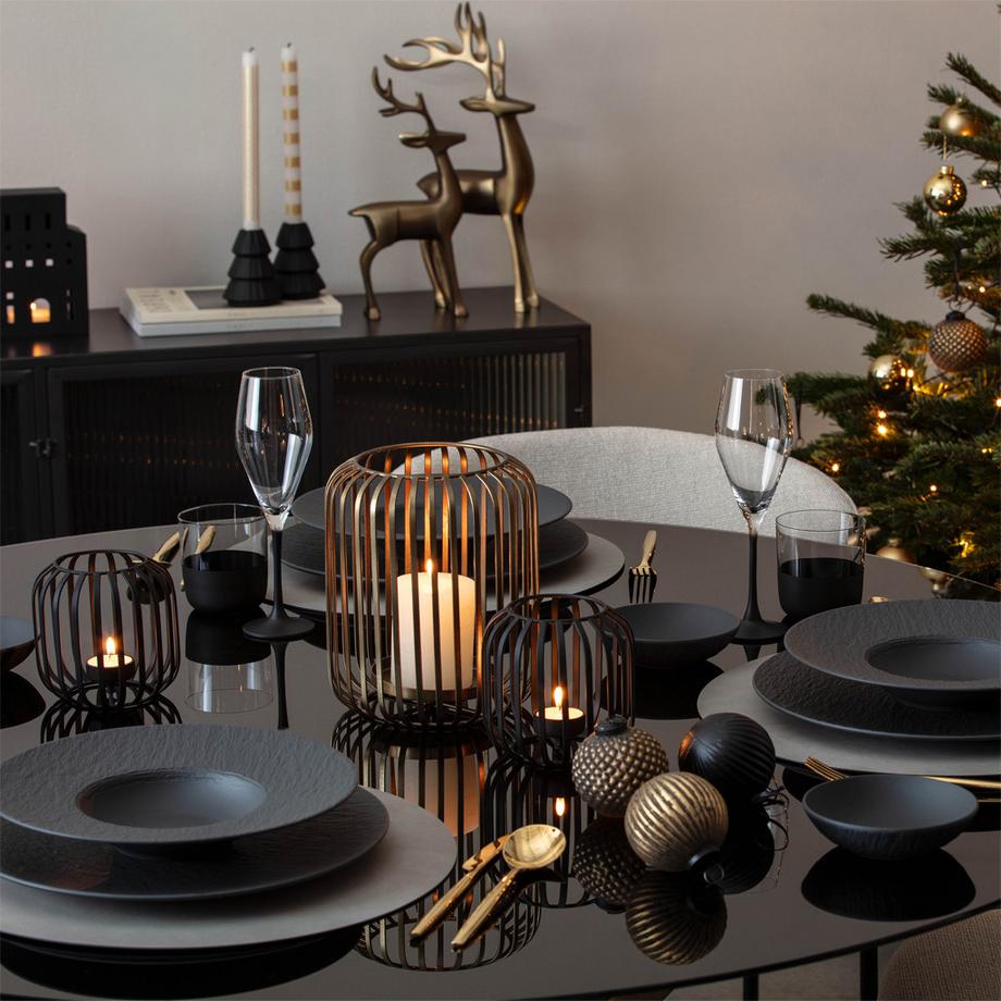 Villeroy&Boch Boules de Noël en verre, 3 pièces Christmas Chic  