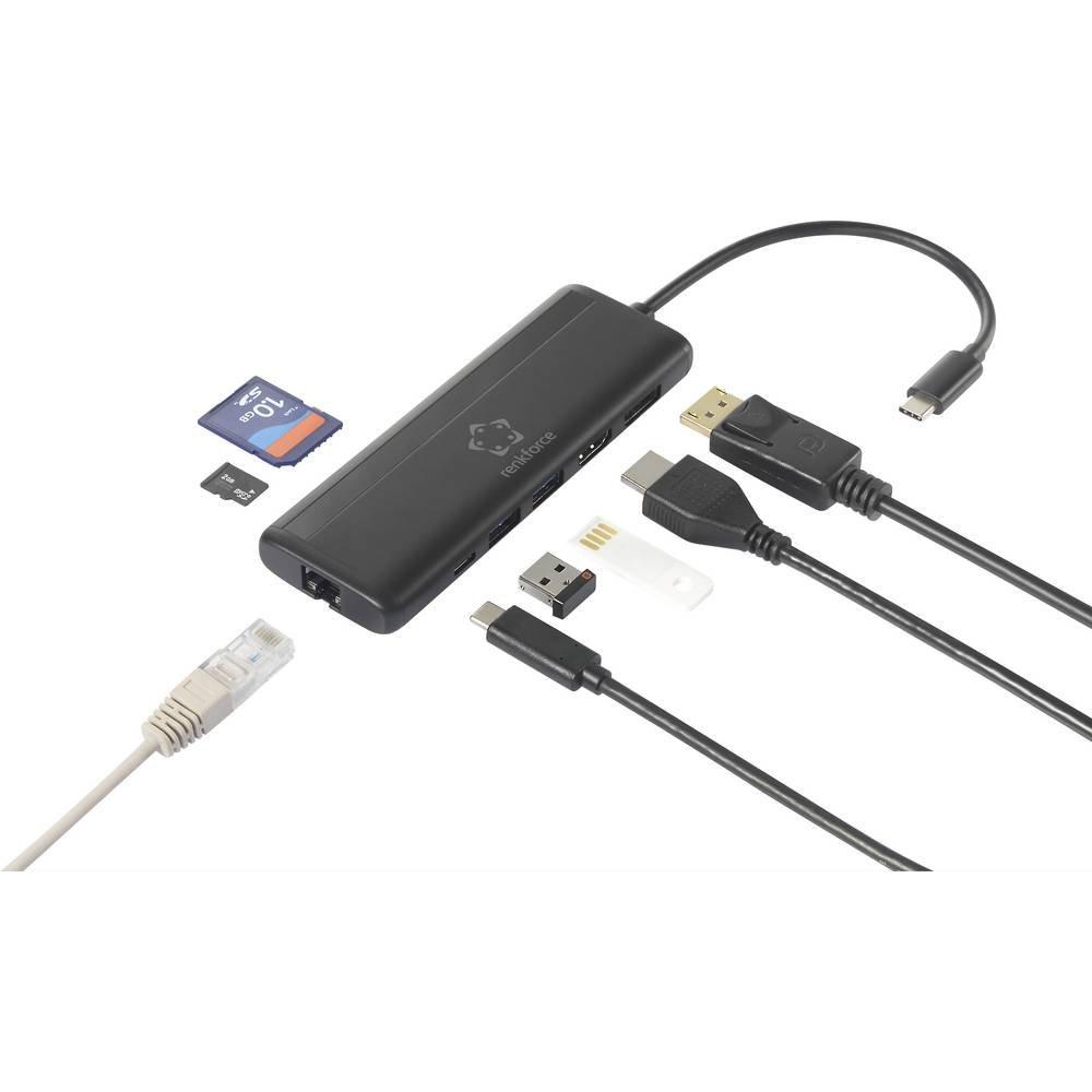 Renkforce  Renkforce Station d'accueil USB-C 