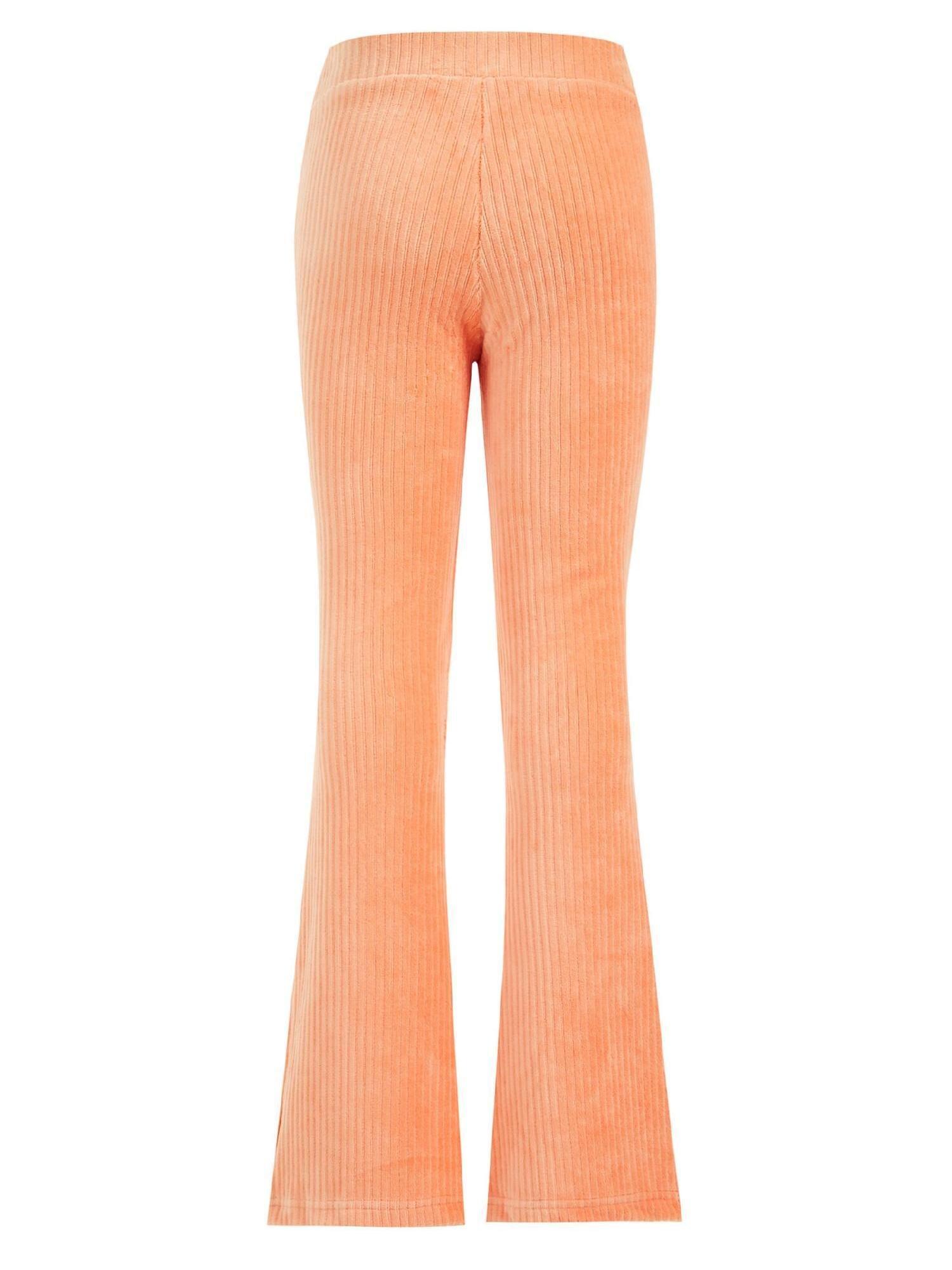 WE Fashion  Leggings flared de velours côtelé fille 