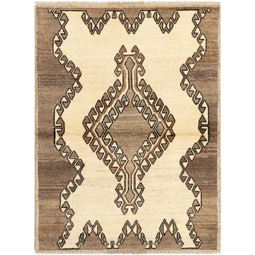 Handgemachter Teppich Gabbeh