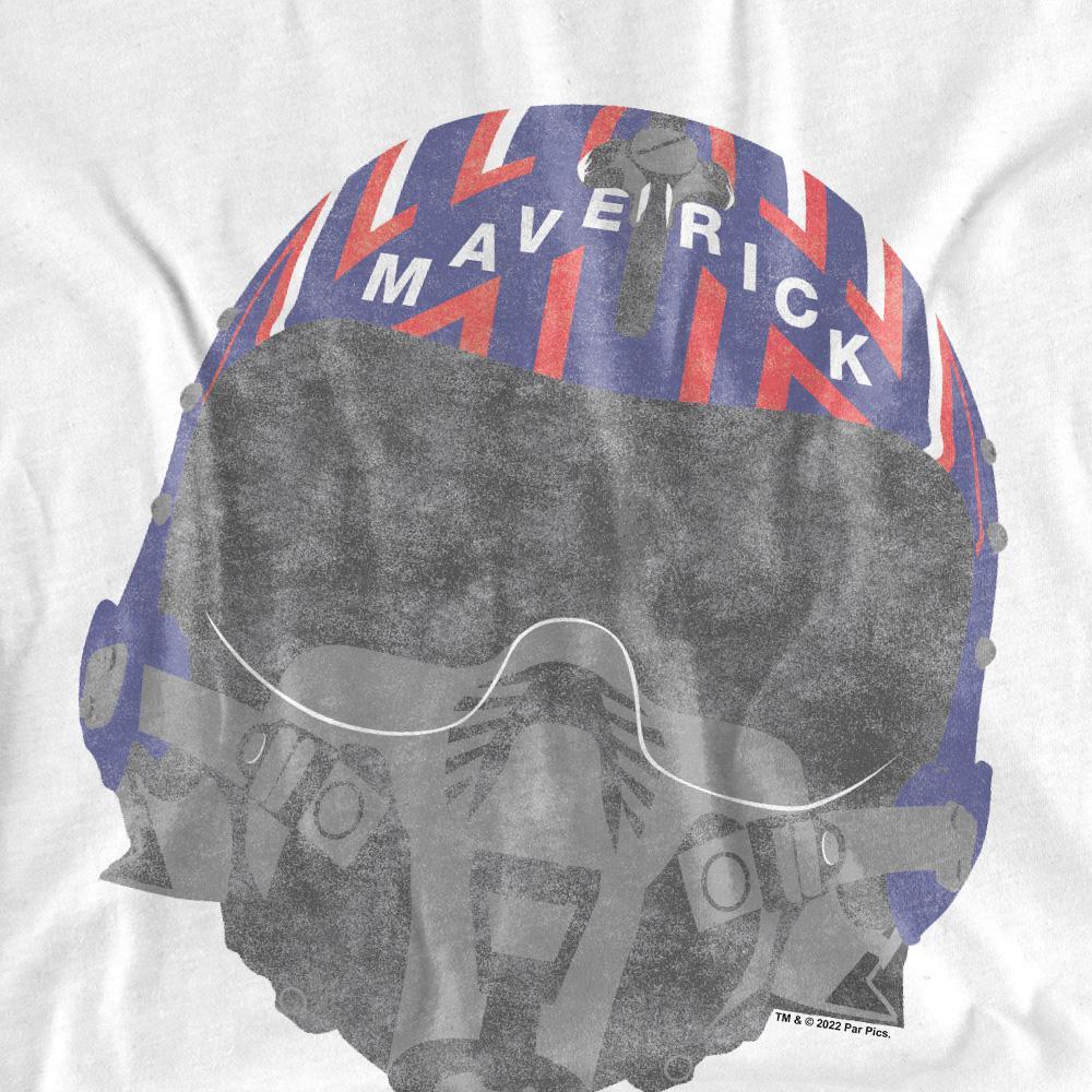 Top Gun Top Gun Maverick Casco Stampa T-Shirt  