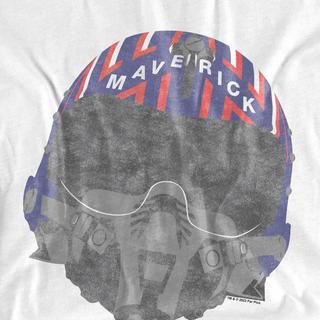 Top Gun Top Gun Maverick Casco Stampa T-Shirt  