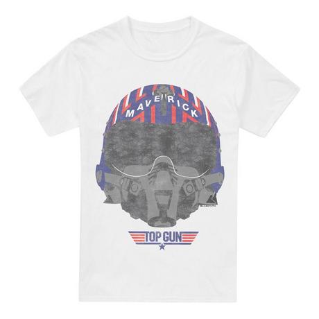 Top Gun Top Gun Maverick Casco Stampa T-Shirt  