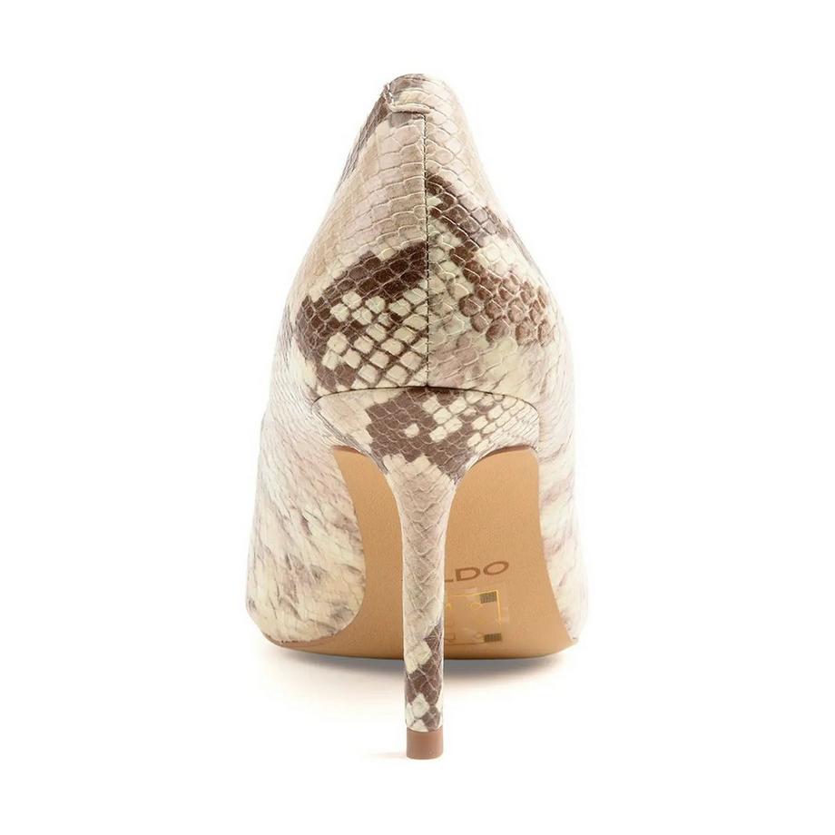 ALDO Kaitie Pump con Punta Affusolata e Stampa Serpente  