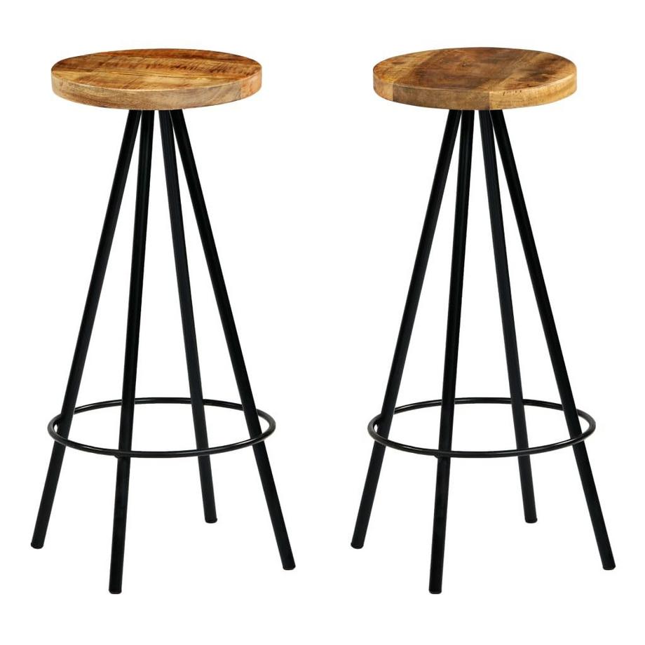 VidaXL Tabouret de bar bois  