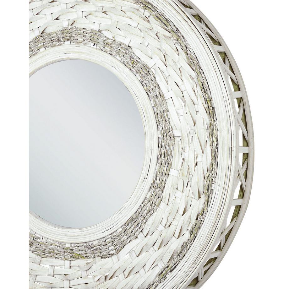 Beliani Miroir en Bambou Boho SOLEDAD  