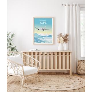 La-Jonx Above the Alps - Poster  