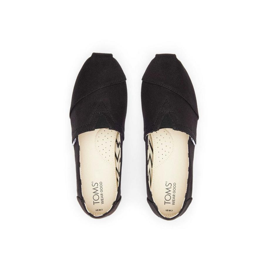 TOMS Classic Alpargata Recycled Cotton Canvas Espadrilles  