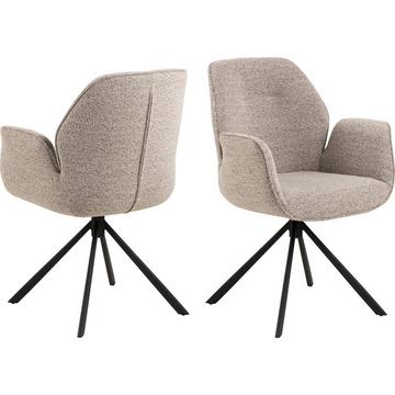 Fauteuil Azura beige (1 pièce)