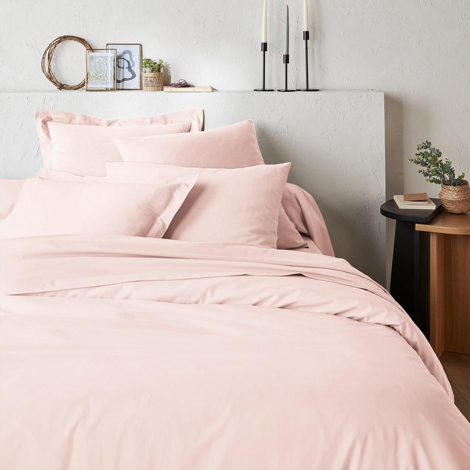 Housse de couette unie coton biologique