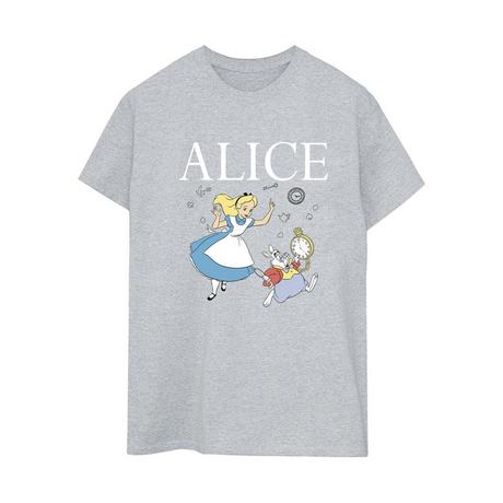 Disney  Tshirt ALICE IN WONDERLAND FOLLOW THE RABBIT 