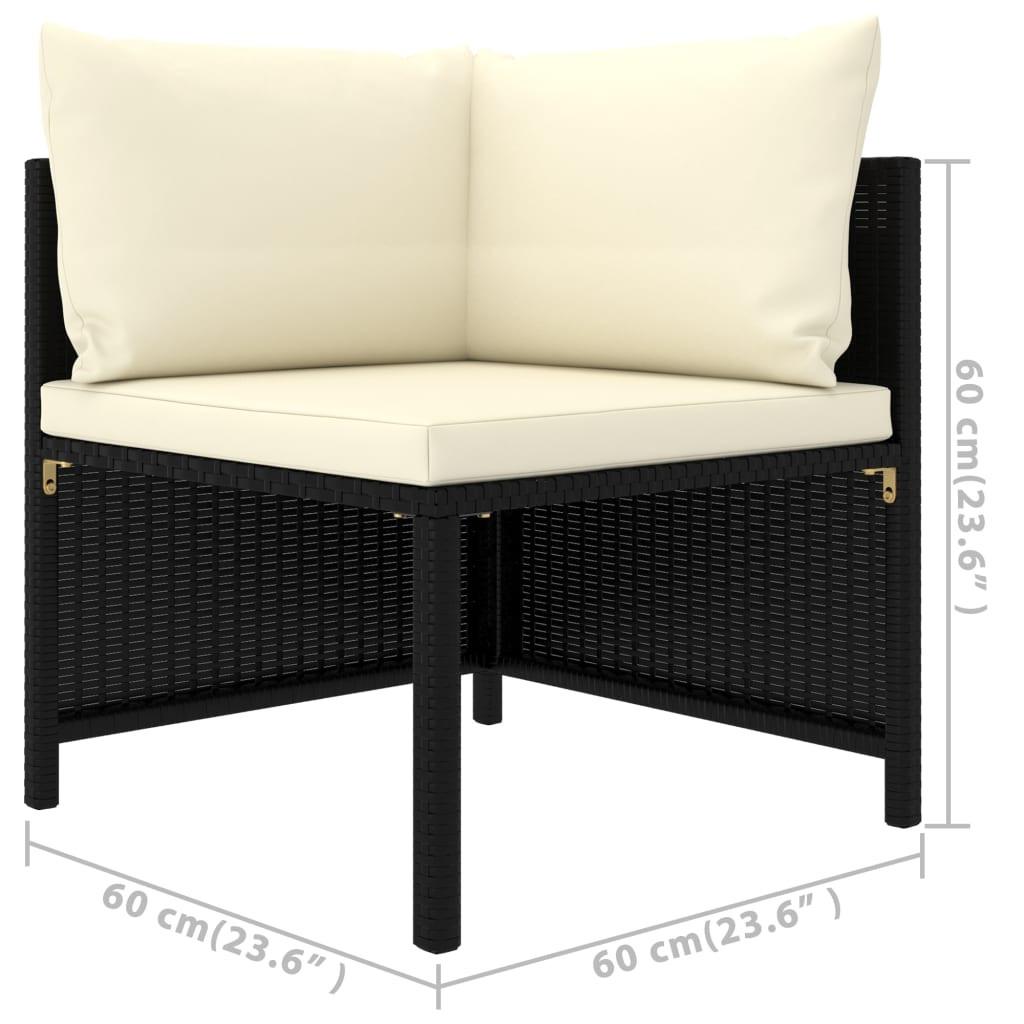 VidaXL Garten-lounge-set poly-rattan  