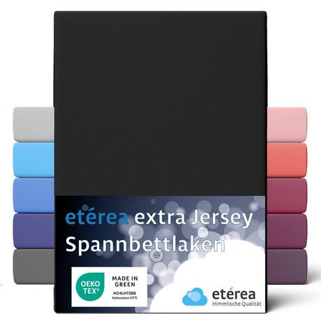 etérea Himmlische Qualität Boxspring lenzuolo da camera in extra jersey  