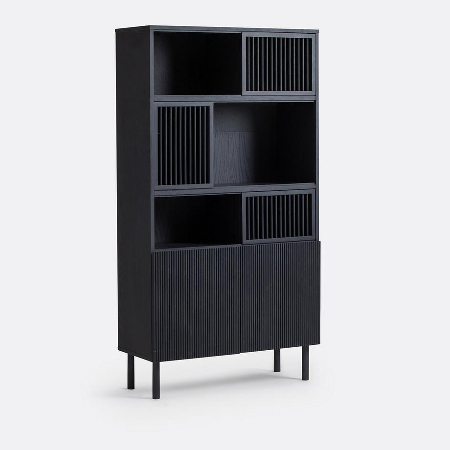 La Redoute Intérieurs  Bibliothèque de rangement plaqué chêne 