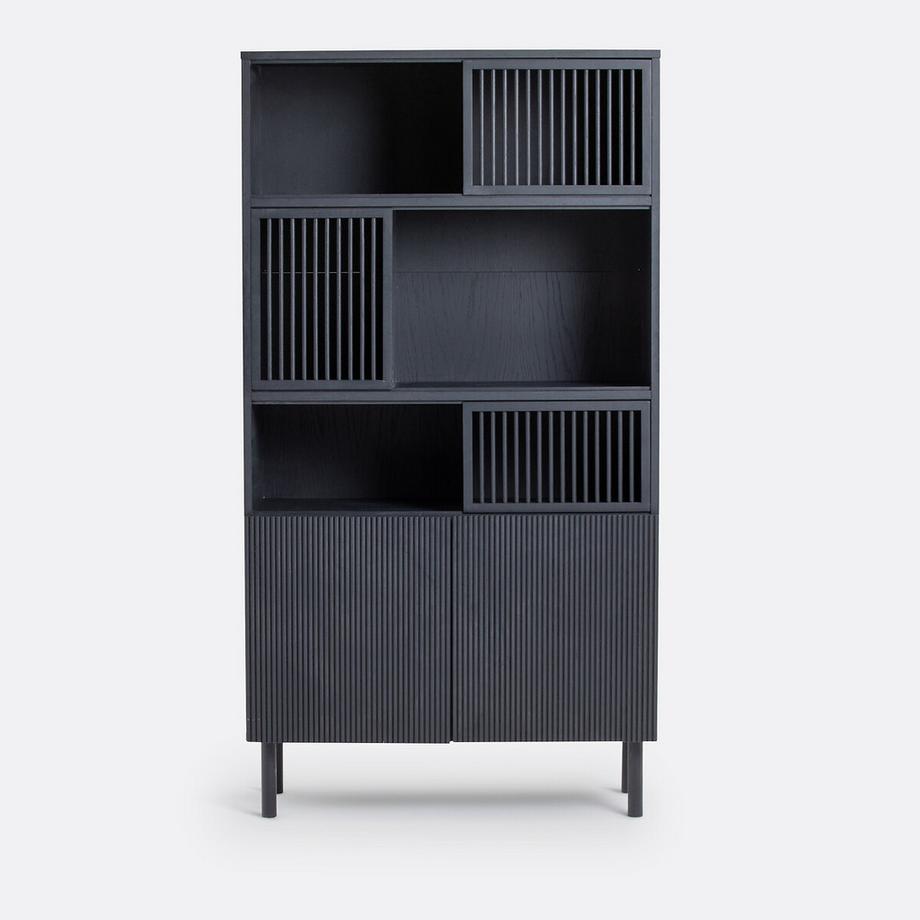 La Redoute Intérieurs  Bibliothèque de rangement plaqué chêne 