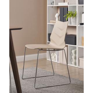 Beliani Lot de 4 chaises de salle à manger en Polypropylène Moderne HARTLEY  