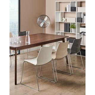 Beliani Lot de 4 chaises de salle à manger en Polypropylène Moderne HARTLEY  