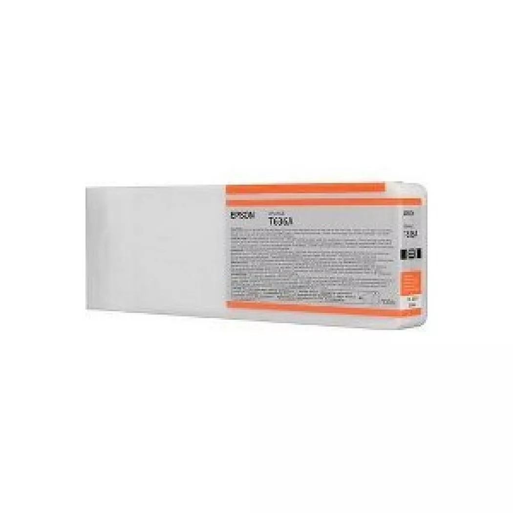 Epson – Tintenpatrone orange T636A00 Stylus Pro 7900/9900 700ml, Orange, One Size