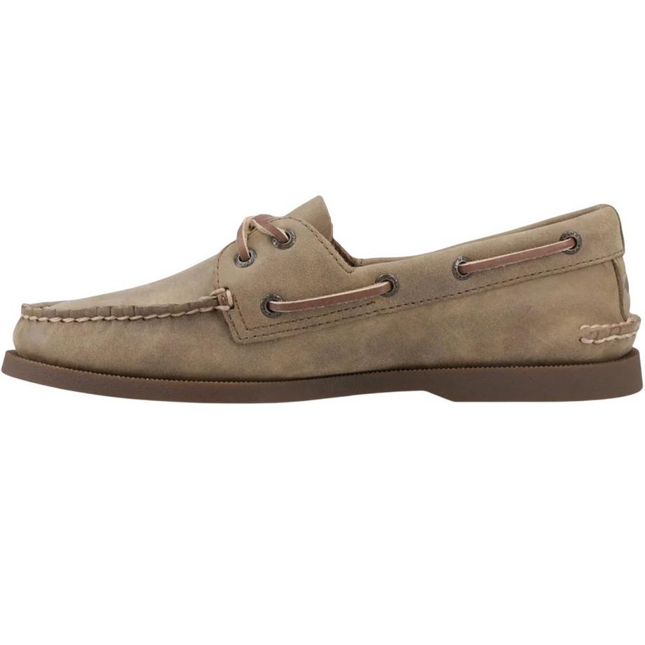 Sperry Chaussures Bateau Authentiques Cuir Deux Œillets  