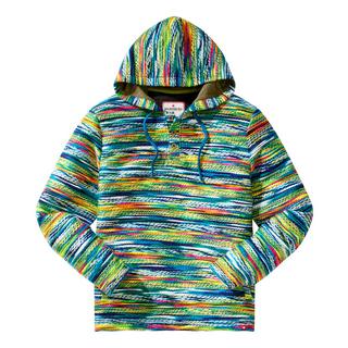 Joe Browns Hoodie rayé avec patte de boutonnage  