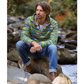 Joe Browns Hoodie rayé avec patte de boutonnage  