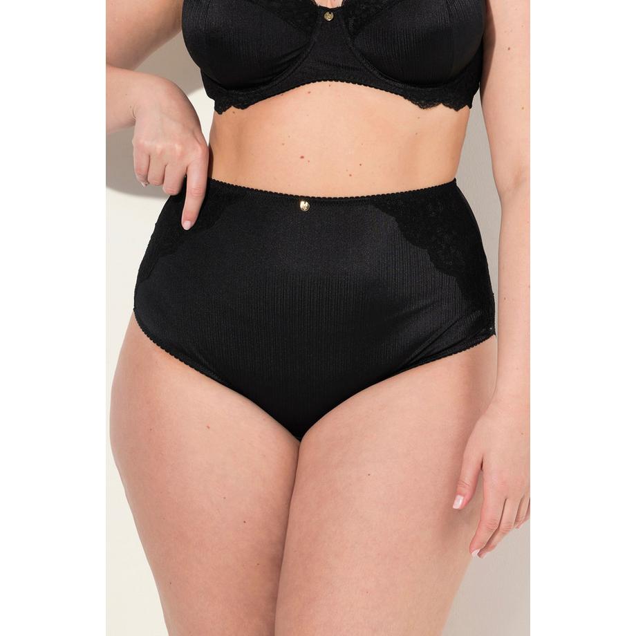 Ulla Popken Culotte Maxi Satin Dentelle au Dos  