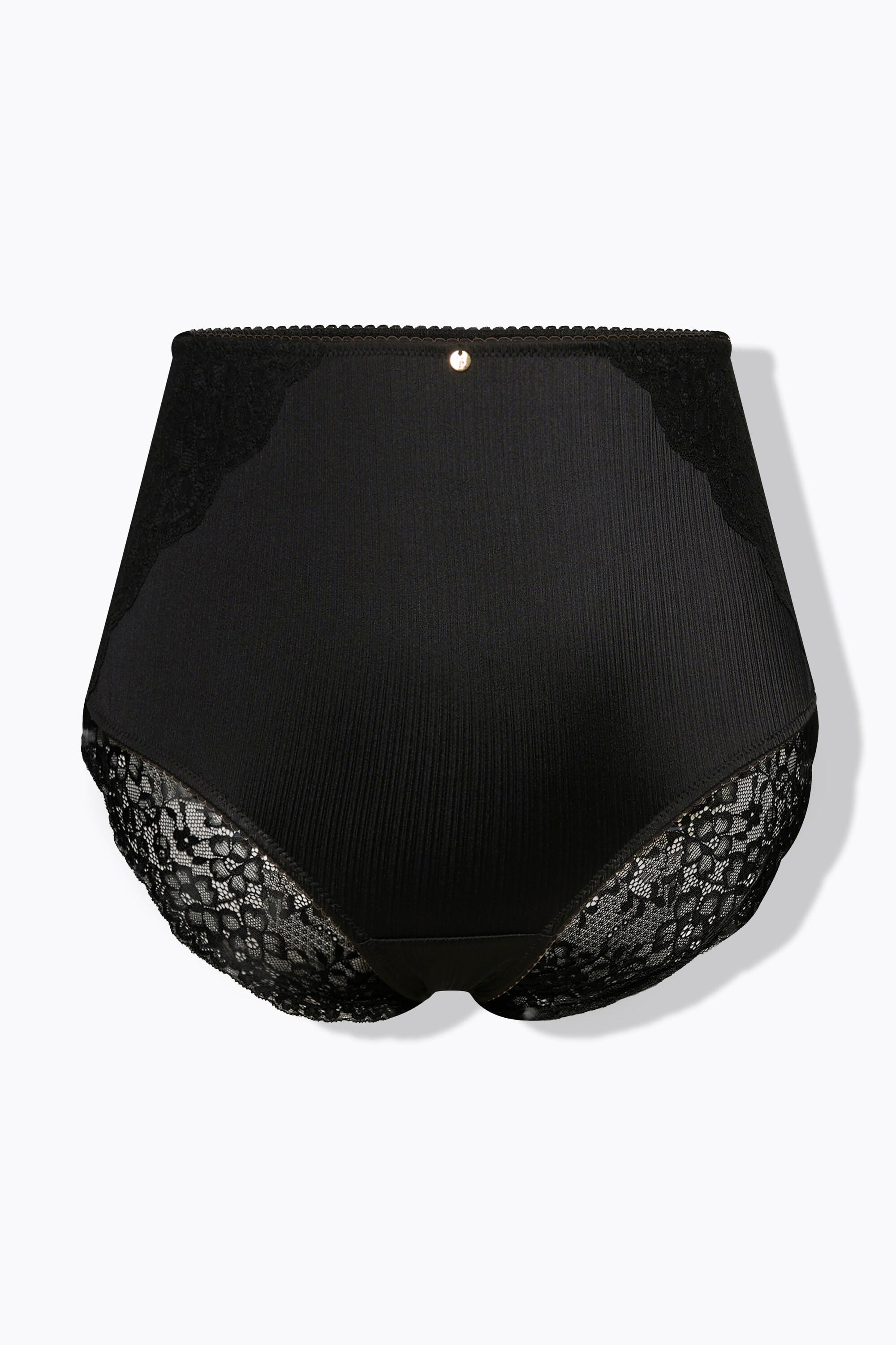 Ulla Popken Maxi Slip Raso Pizzo sul Retro  