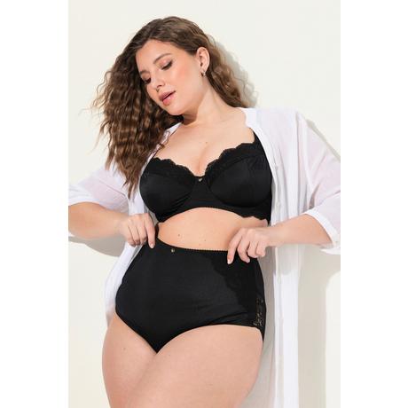 Ulla Popken Maxi Slip Raso Pizzo sul Retro  