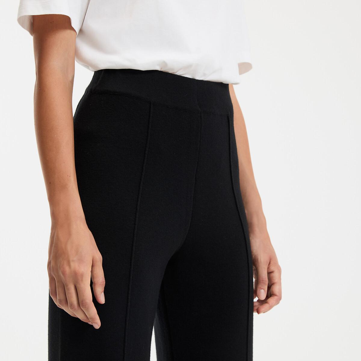 La Redoute Collections Pantalon large taille haute  