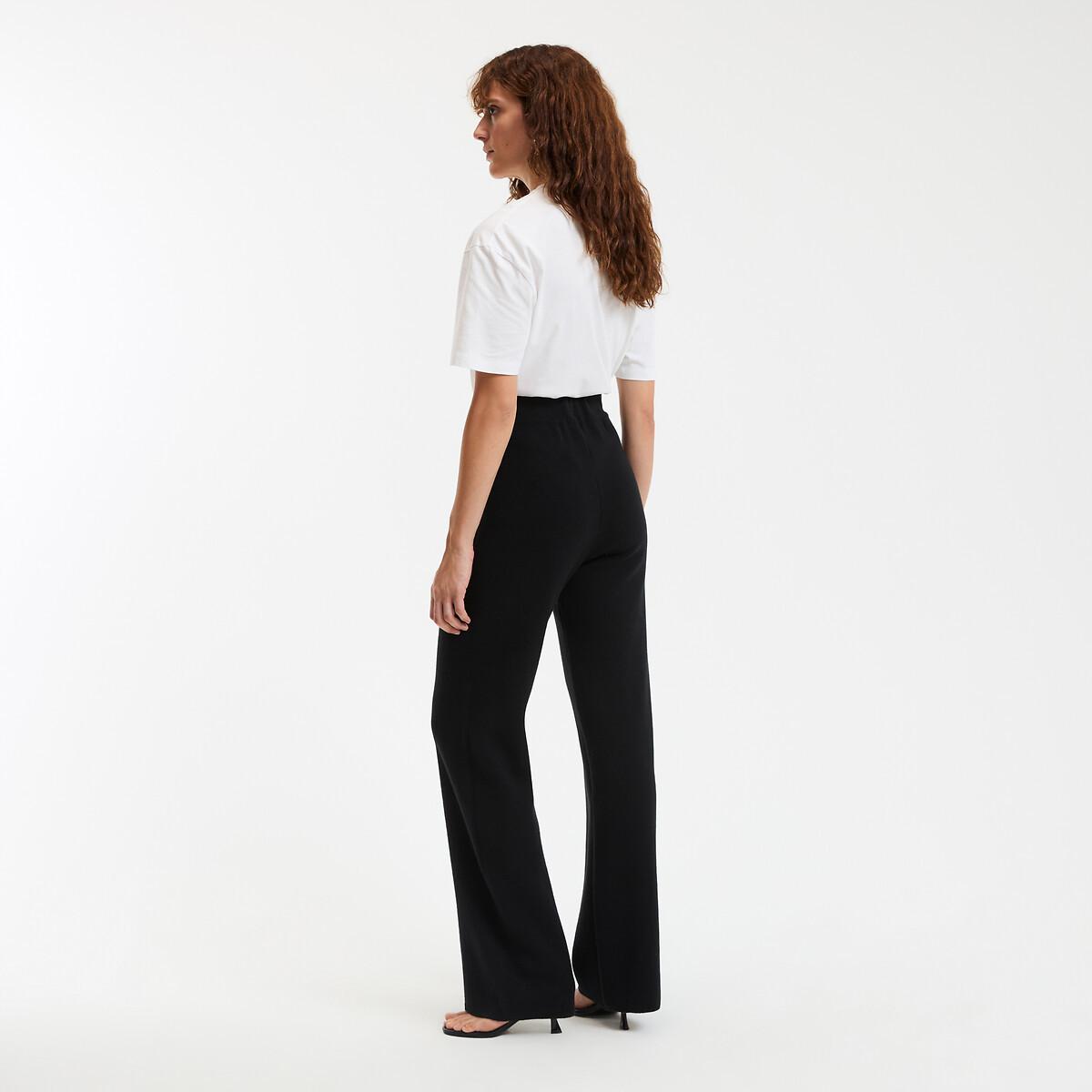 La Redoute Collections Pantalon large taille haute  