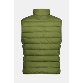 JP1880  Gilet matelassé, collection Outdoor. Col montant et fermeture zippée vert kaki 