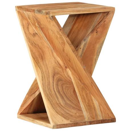 VidaXL Table d'appoint bois d'acacia  