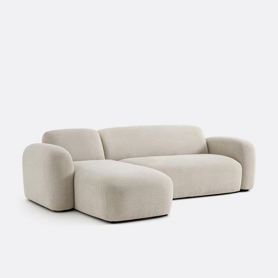 La Redoute Intérieurs 3-Sitzer Ecksofa DANILO mit Schlaffunktion  