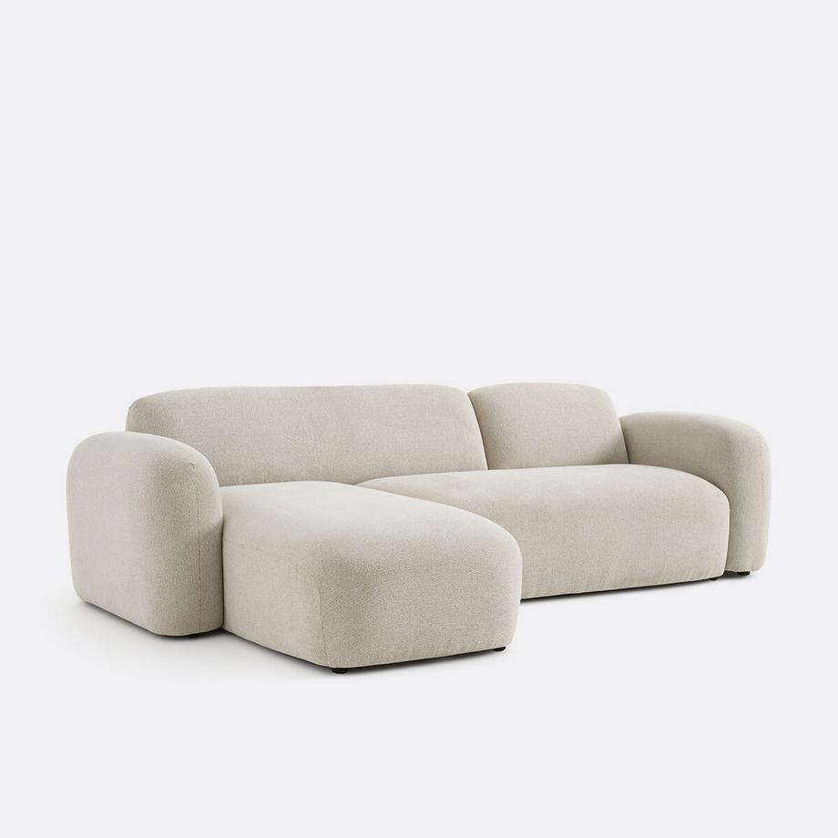 La Redoute Intérieurs 3-Sitzer Ecksofa DANILO mit Schlaffunktion  