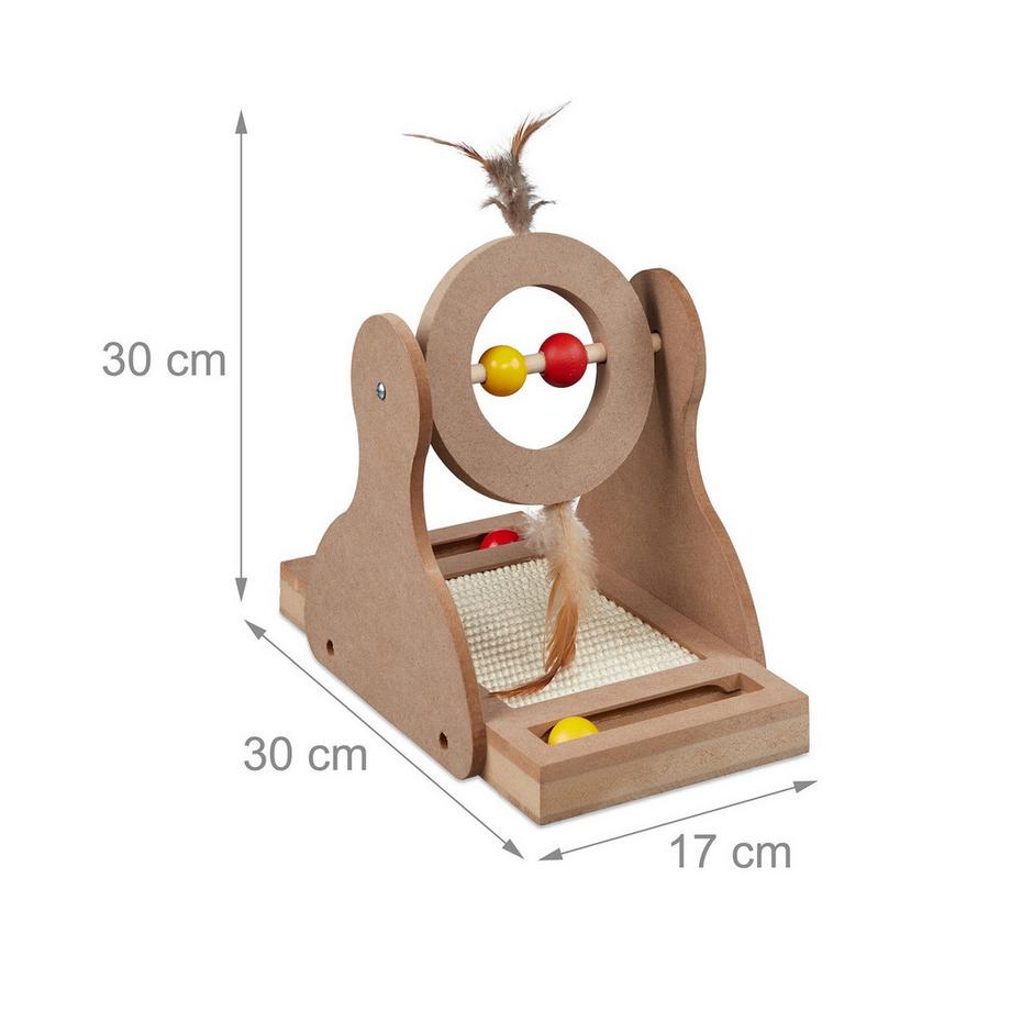 B2X  Tapis griffoir pour chats avec tapis en sisal 