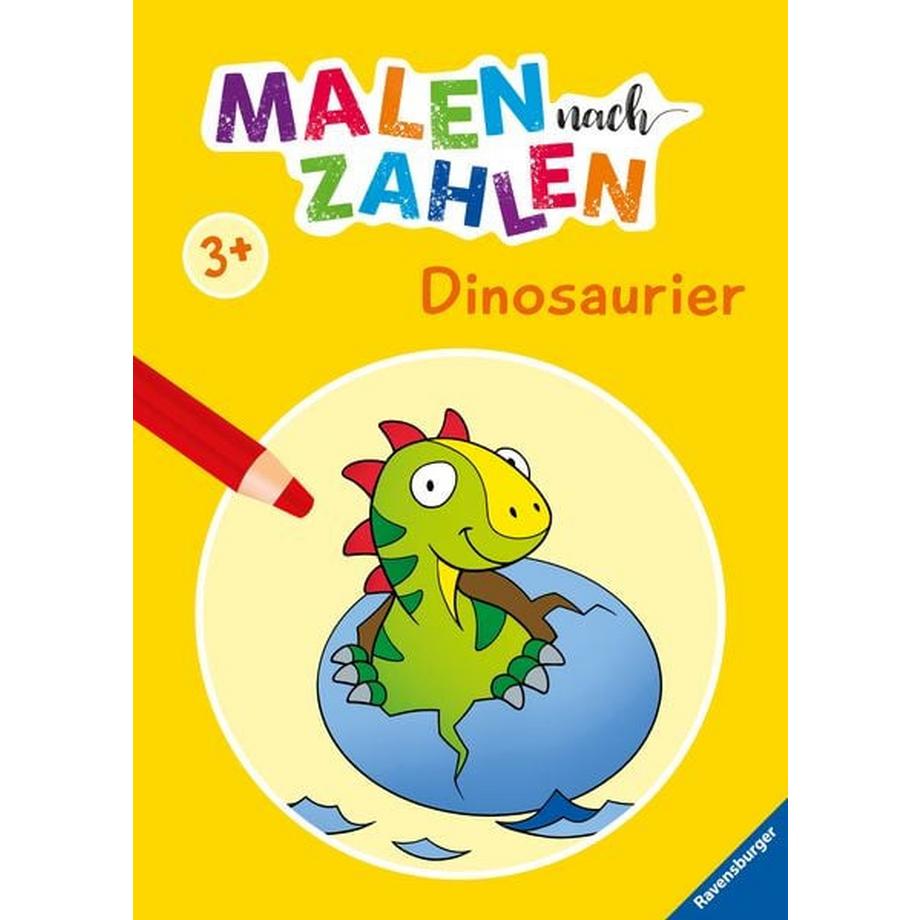   Malen nach Zahlen Dinosaurier 