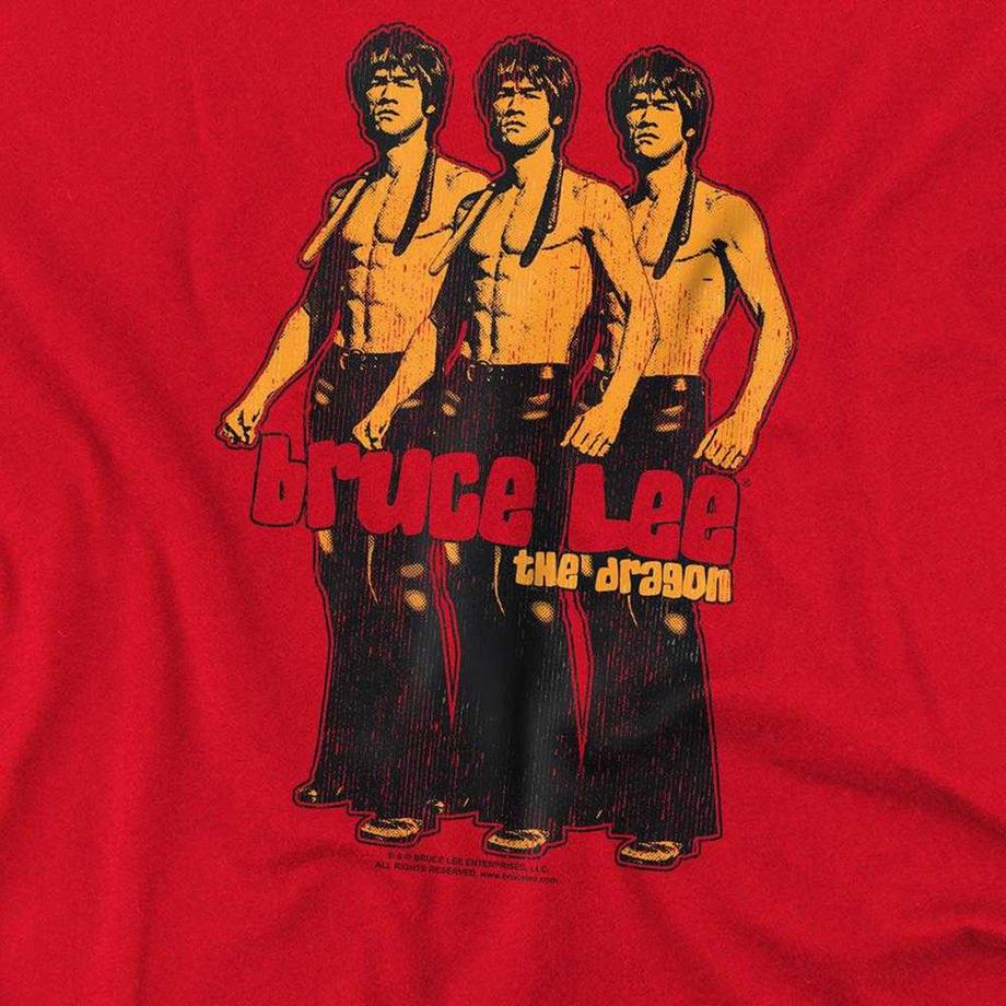 Bruce Lee  T-ShirtMotiftyle Nunchakus 