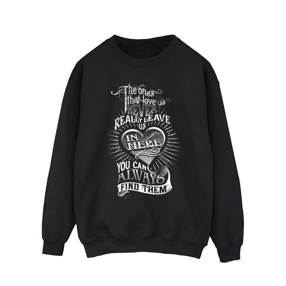 Harry Potter The Ones That Love Us Sweatshirt Imprimé Graphique  