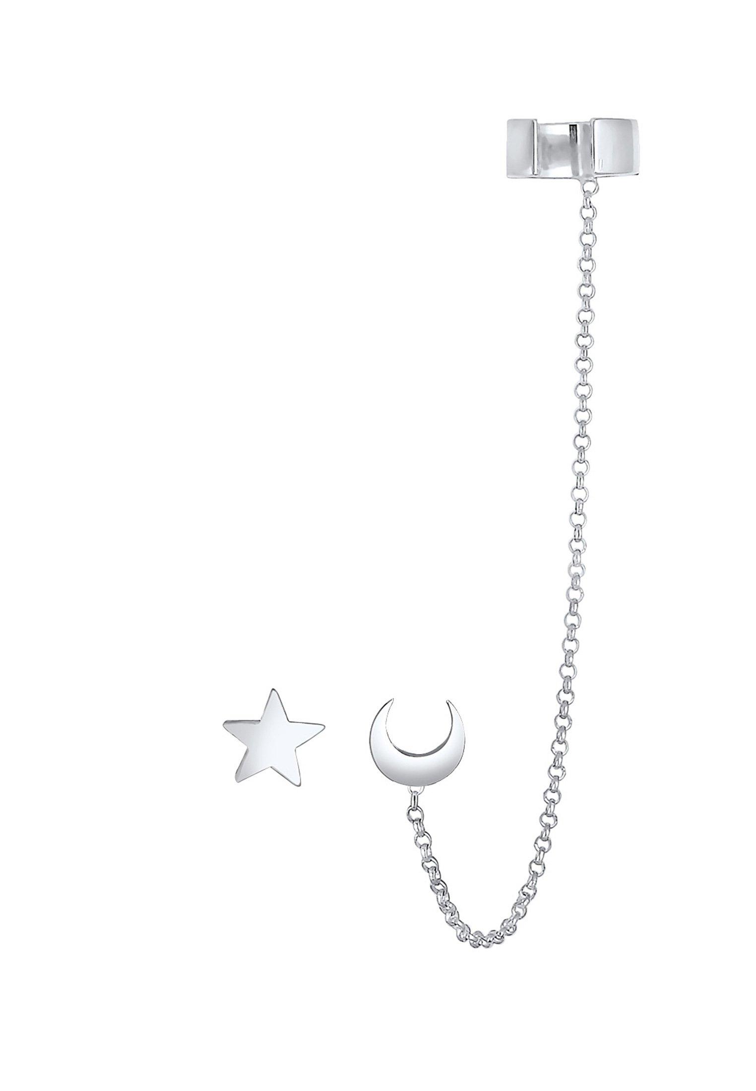 Elli  Ohrringe Earcuff Astro Sterne Halbmond Blogger 