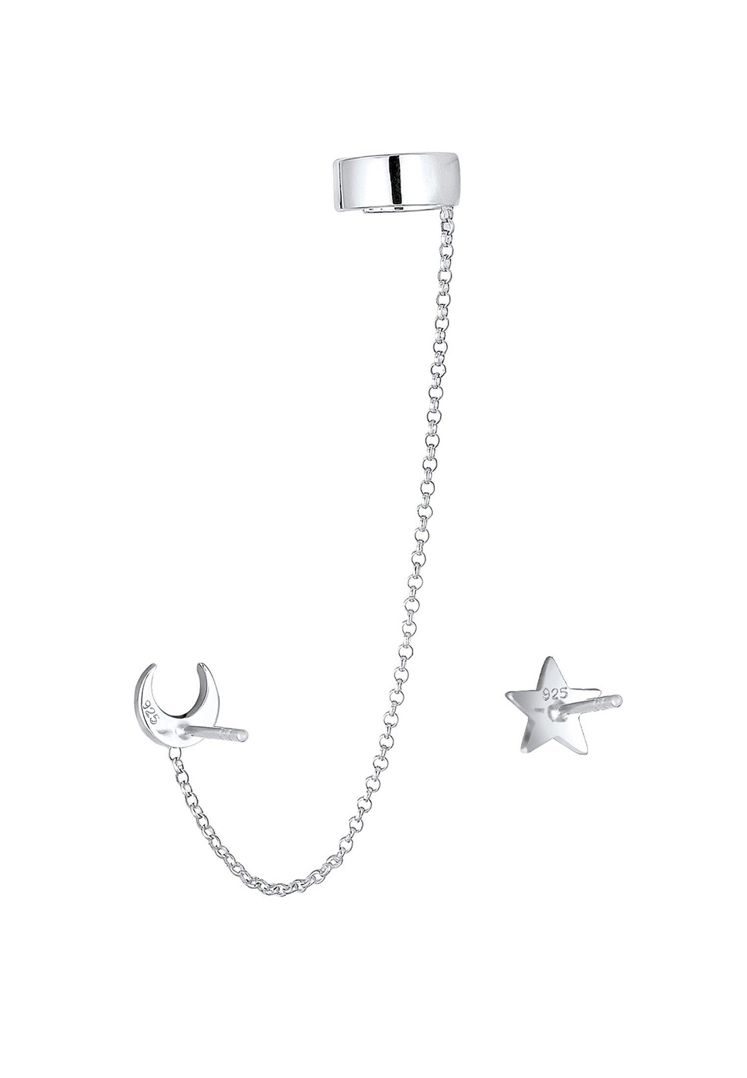 Elli  Ohrringe Earcuff Astro Sterne Halbmond Blogger 