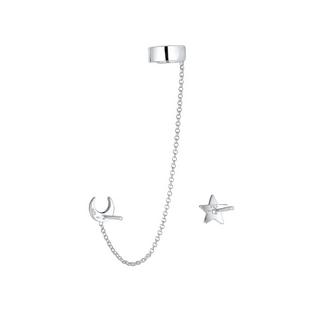 Elli  Ohrringe Earcuff Astro Sterne Halbmond Blogger 