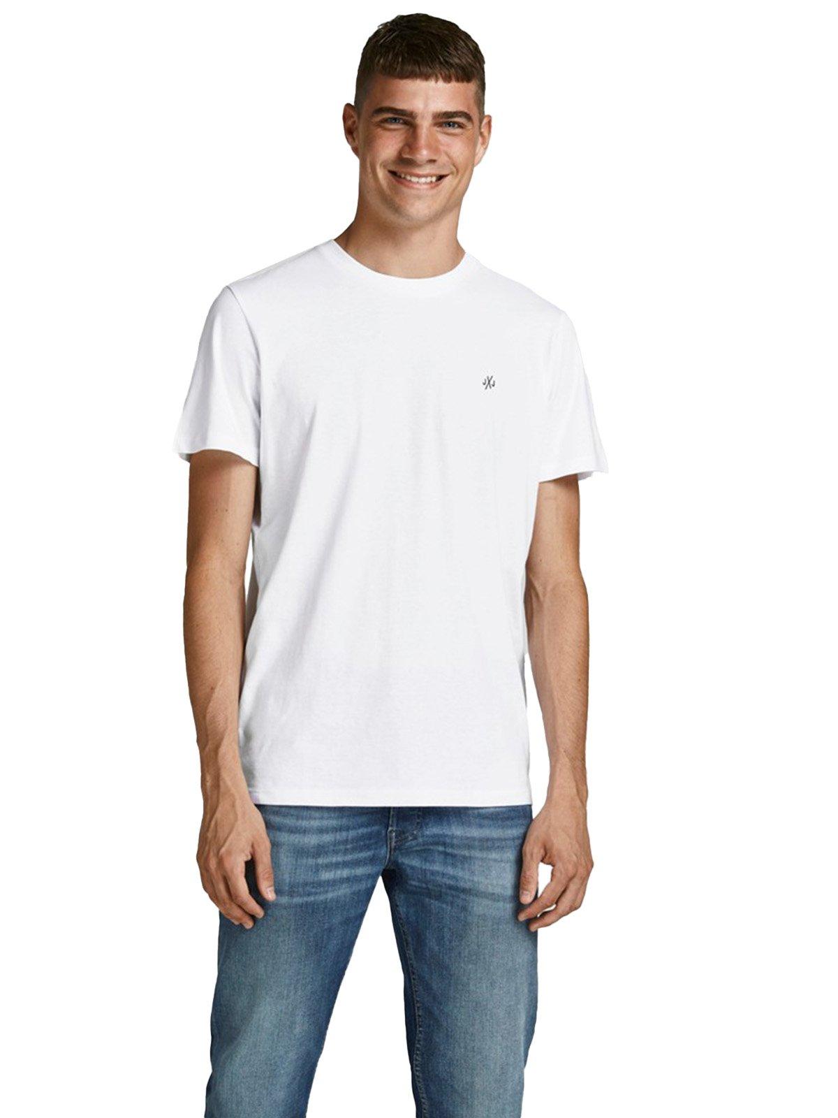 JACK & JONES  T-Shirt  5er Pack Bequem sitzend-JORJXJ 